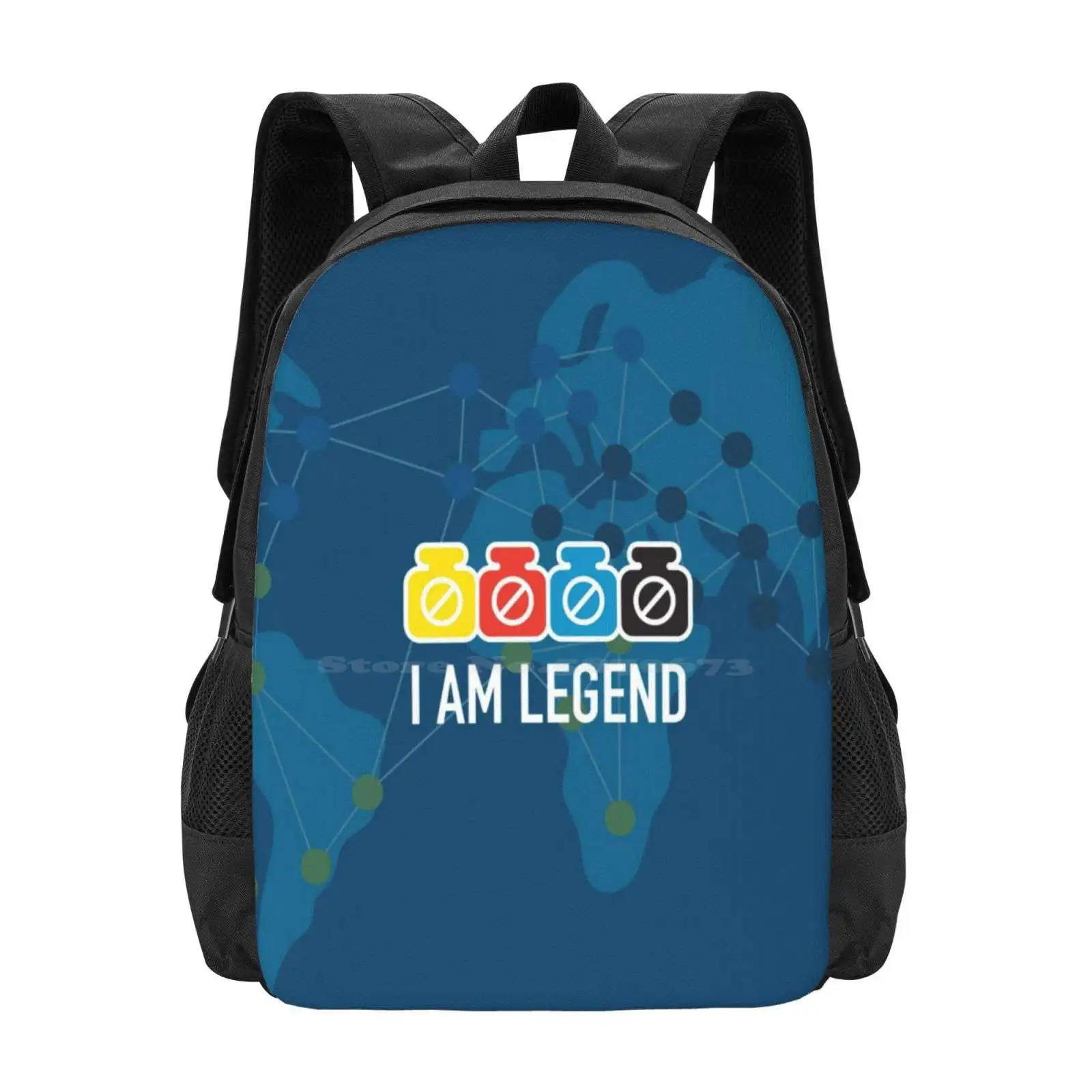 Board Game Geek - Legend School Bag Big Capacity Backpack