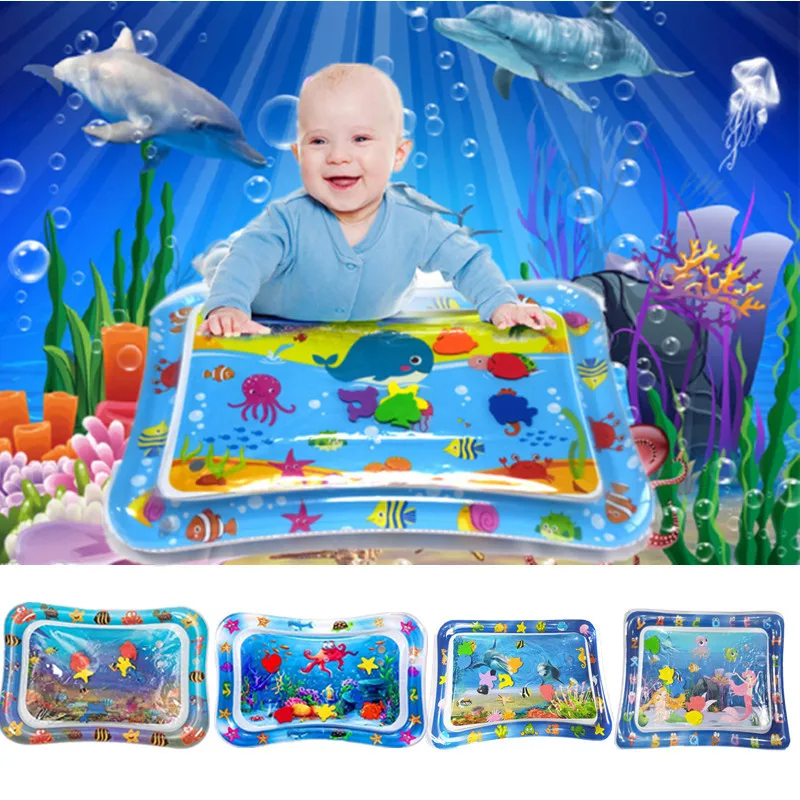 Play Mat Neoprene - Summer Inflatable Water Mat PVC Playmat
