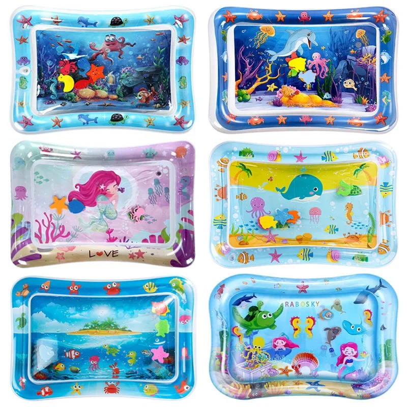 Play Mat Neoprene - Baby Play Mat Inflatable Water Cushion