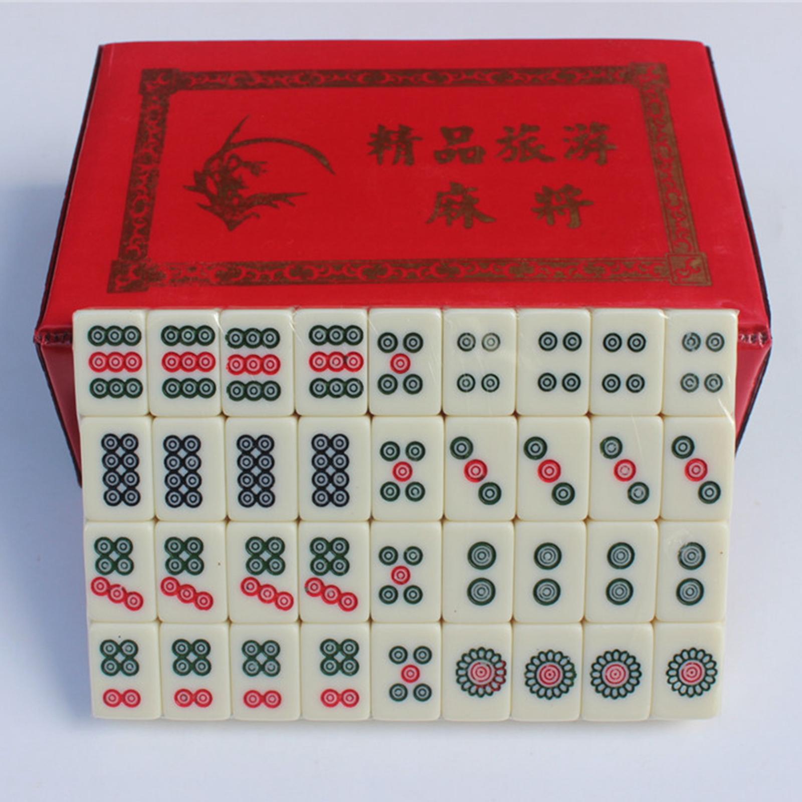 Board Game Night - Travel Size Mahjong Game Set Professional