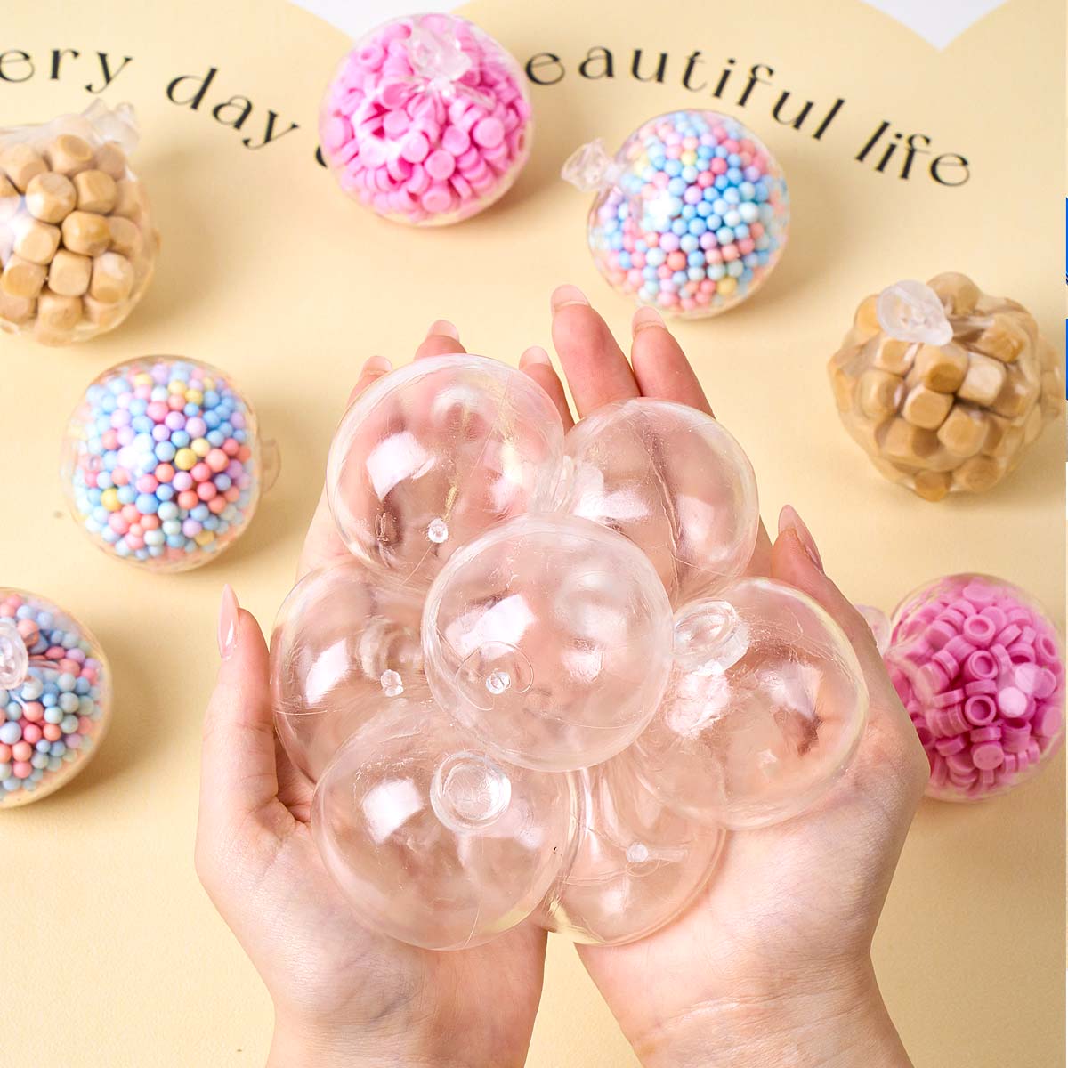 Board Game Diy - Clear Stress Ball Kit DIY Squishy