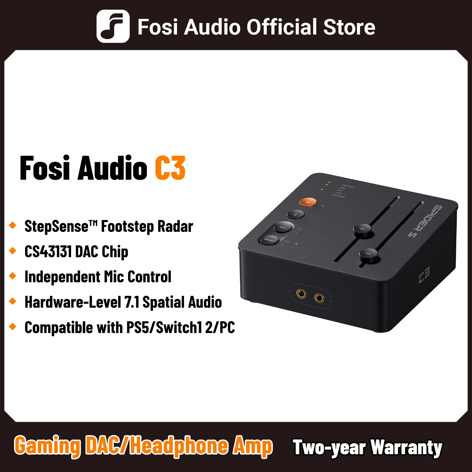 Board Game With Chips - Fosi Audio C3 Gaming DAC Headphone