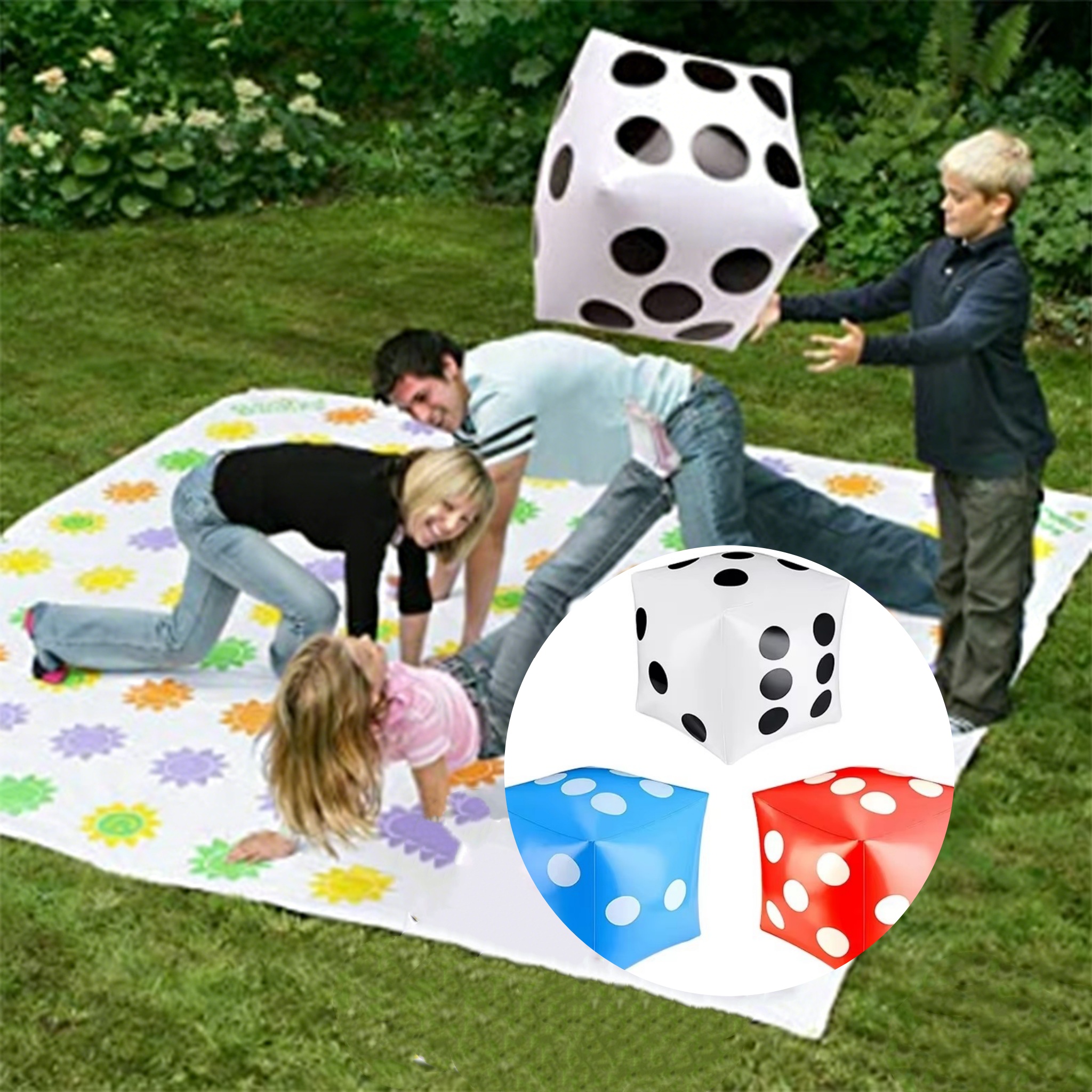 Board Game With Chips - Interesting Inflatable Balloon Dice Blow Up