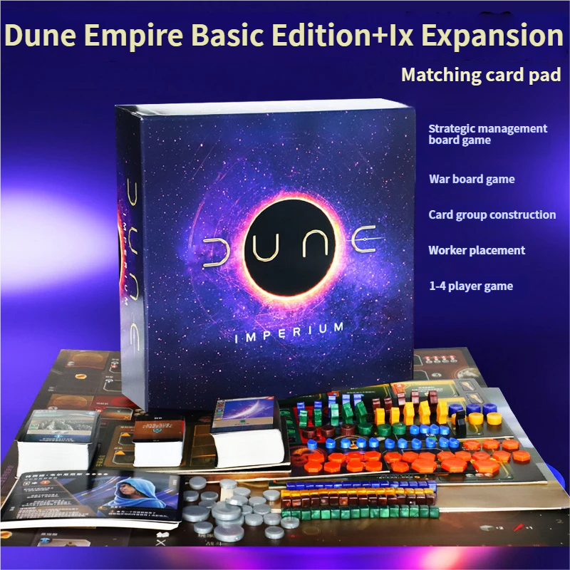Board Game Live - Dune Empire War Board Game Complete