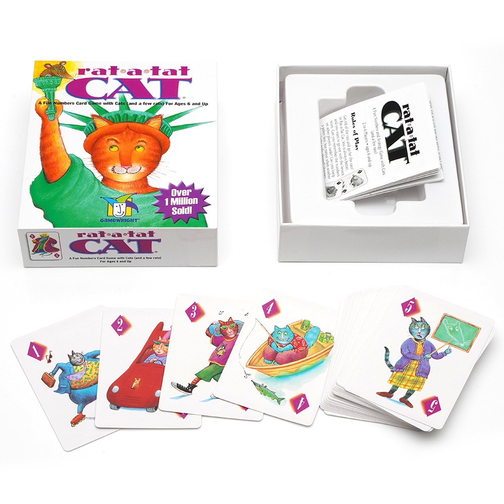 Rat a Tat Cat - Fun Numbers ca - Board Game For Couple 리뷰 및 가격