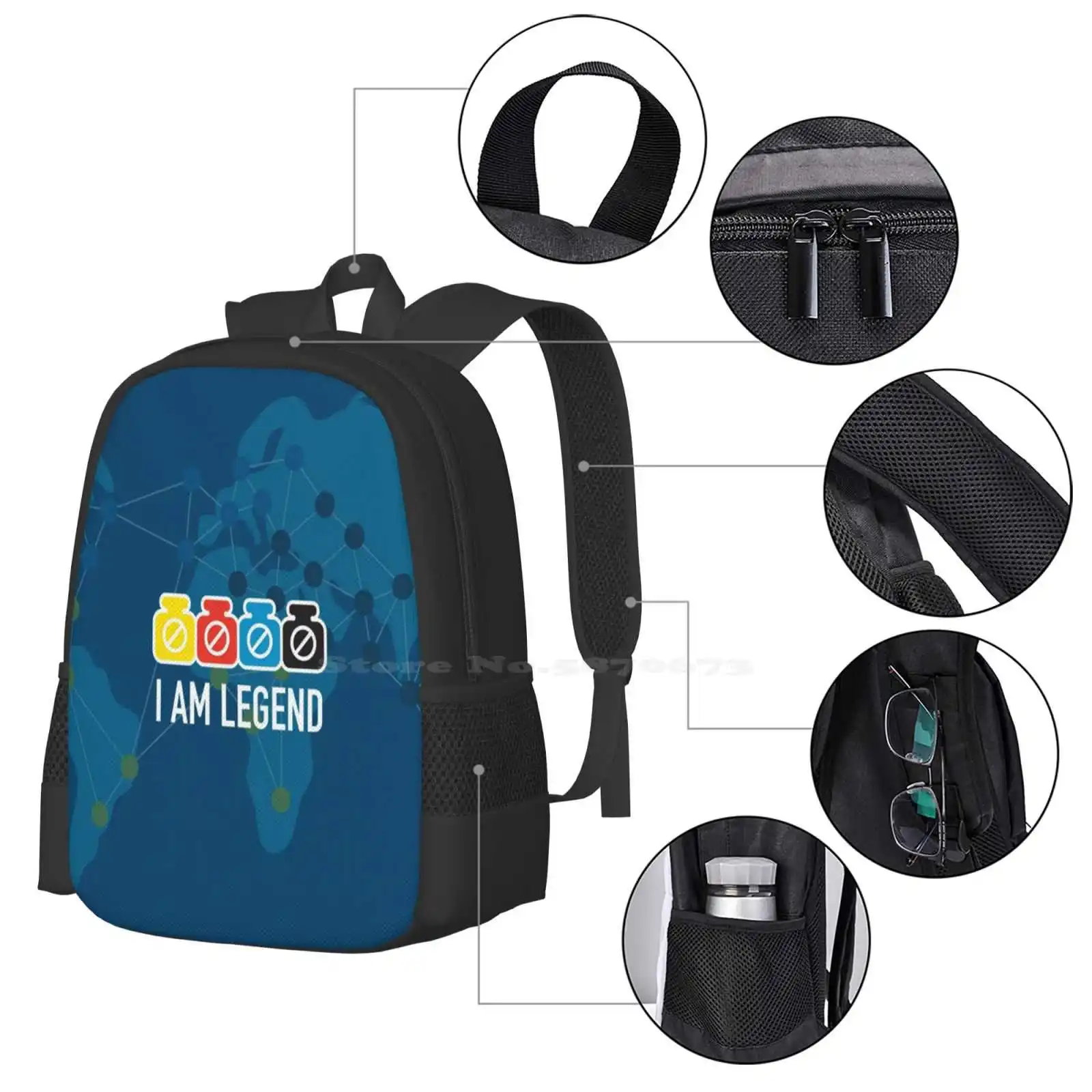 Legend School Bag Big Capacity - Board Game Geek 리뷰 및 가격