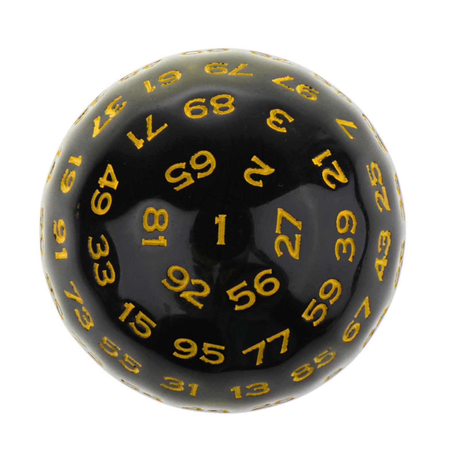 100 Sided Acrylic Dices D100 D - Board Game Roleplay 리뷰 및 가격