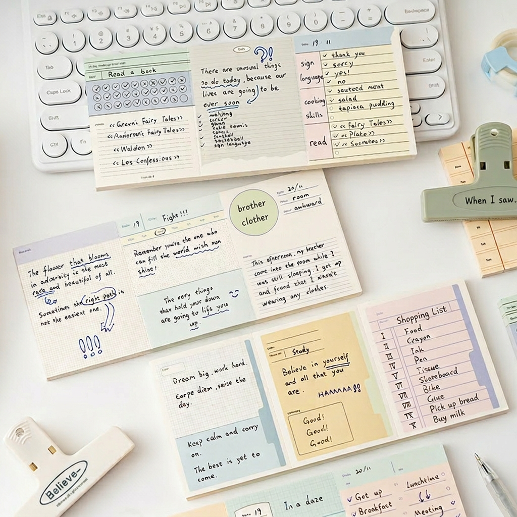 Daily Schedule Notepad Non-Adh - Score Pad Notepad 리뷰 및 가격