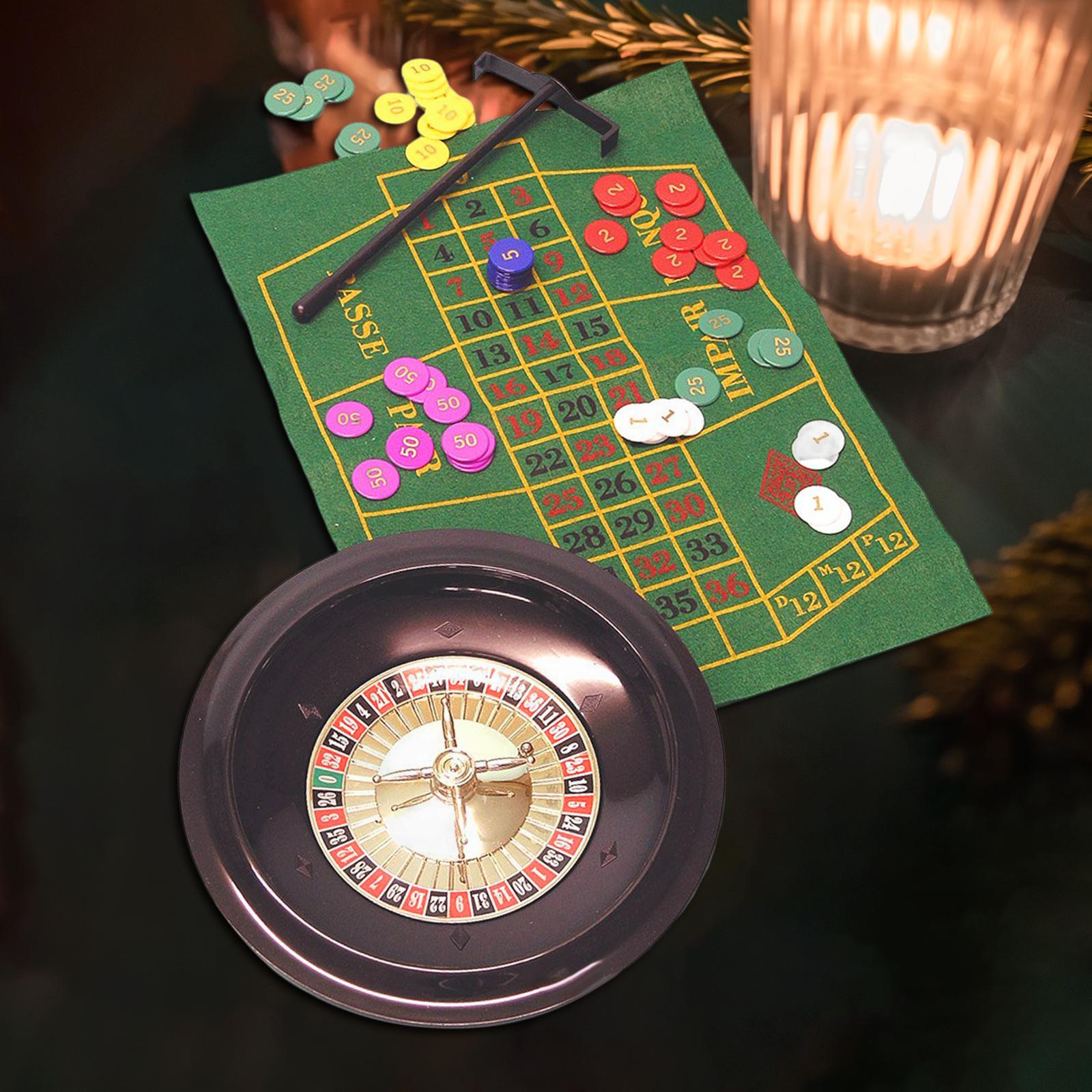 10 Inches Roulette Wheel with  - Board Game With Chips 리뷰 및 가격