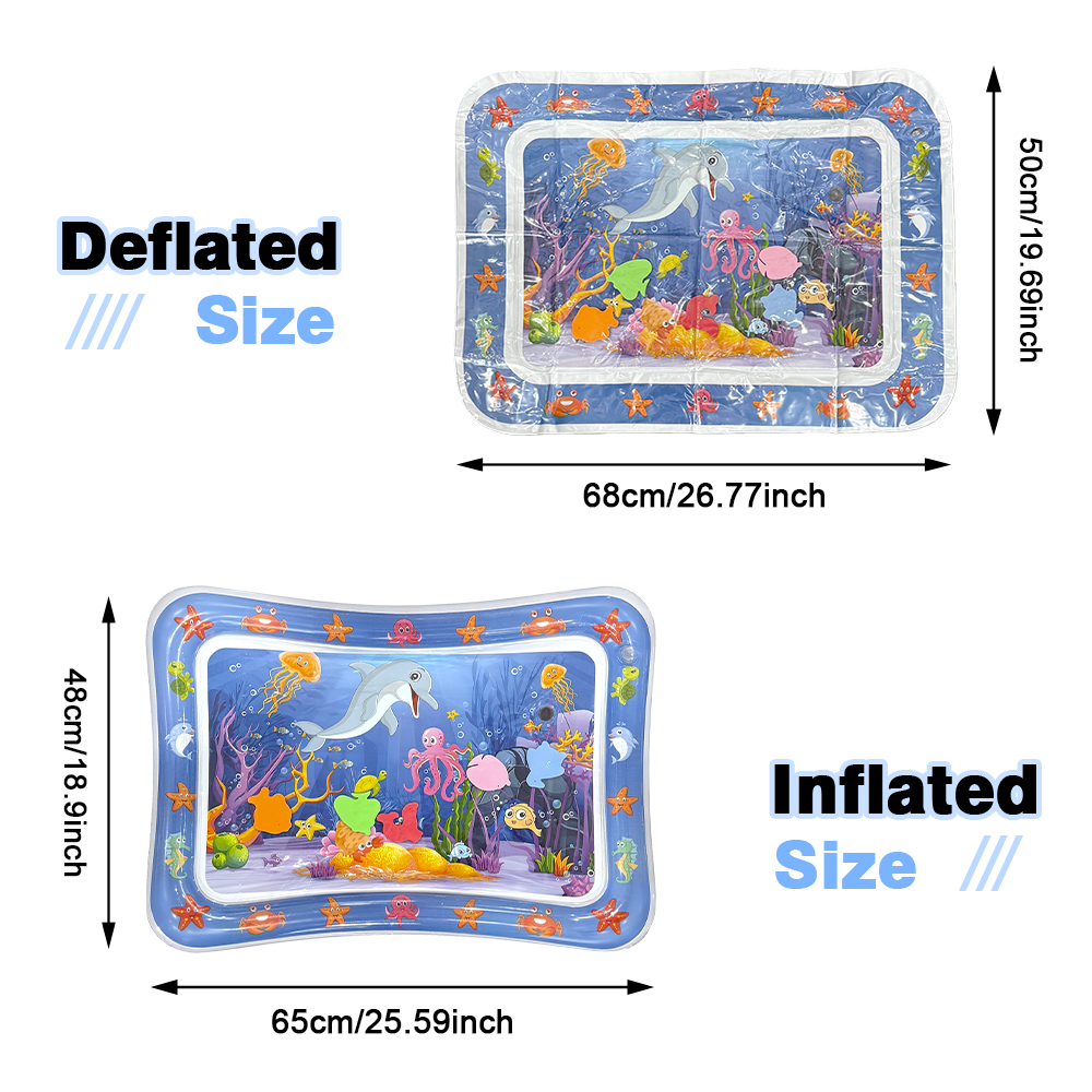 1pc Blue Dolphin Inflatable PV - Play Mat Neoprene 리뷰 및 가격