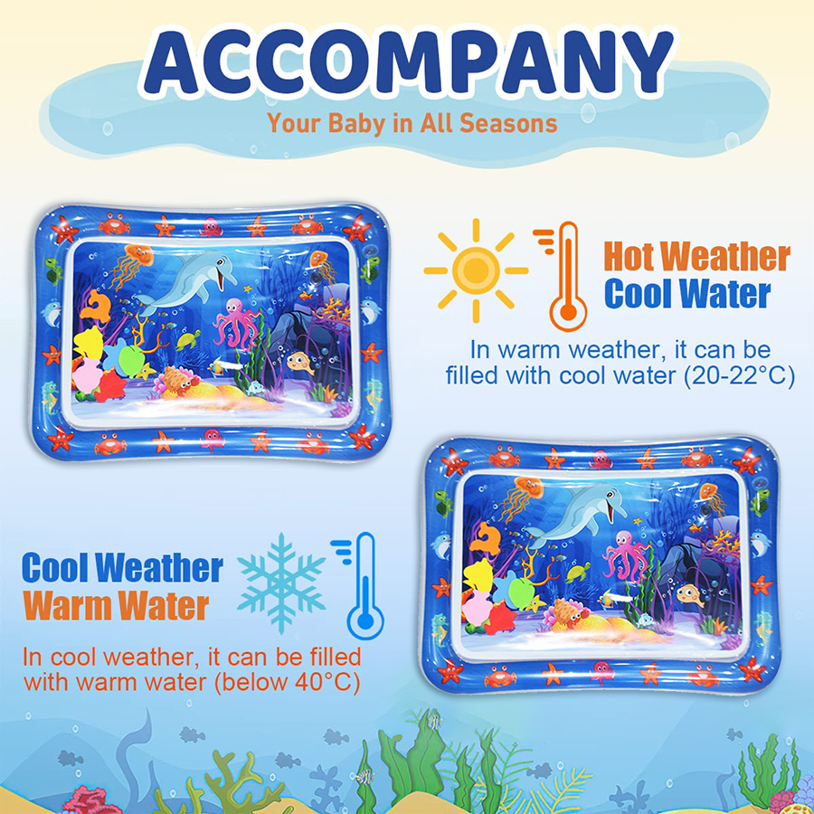 1pc Blue Dolphin Inflatable PV - Play Mat Neoprene 리뷰 및 가격
