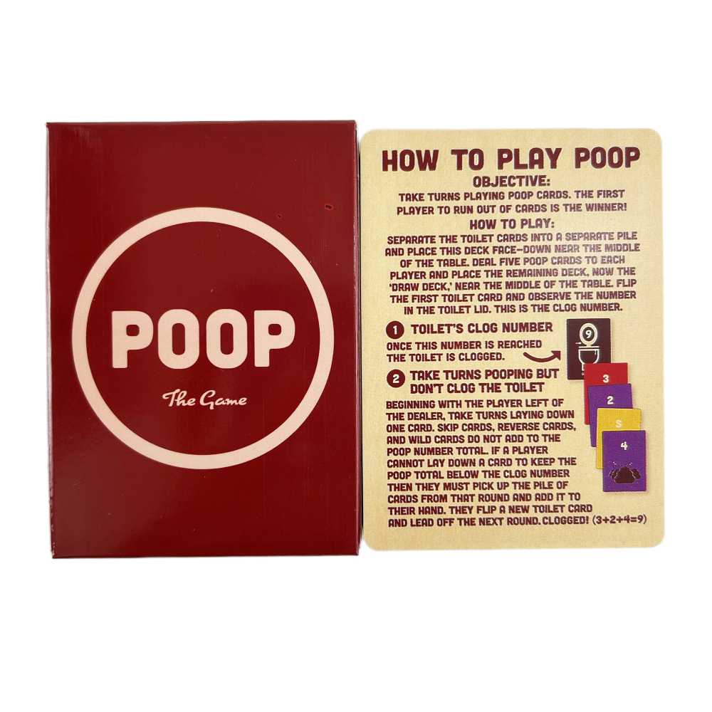 1 PC Poop The Game Cards Board - Board Game Night 리뷰 및 가격