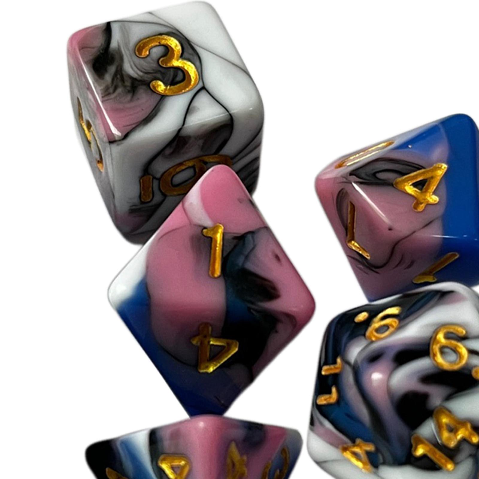 Acrylic Engraved Polyhedral Di - Board Game Roleplay 리뷰 및 가격