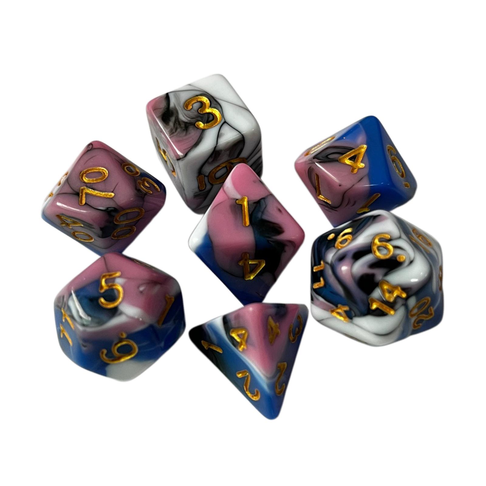 Acrylic Engraved Polyhedral Di - Board Game Roleplay 리뷰 및 가격