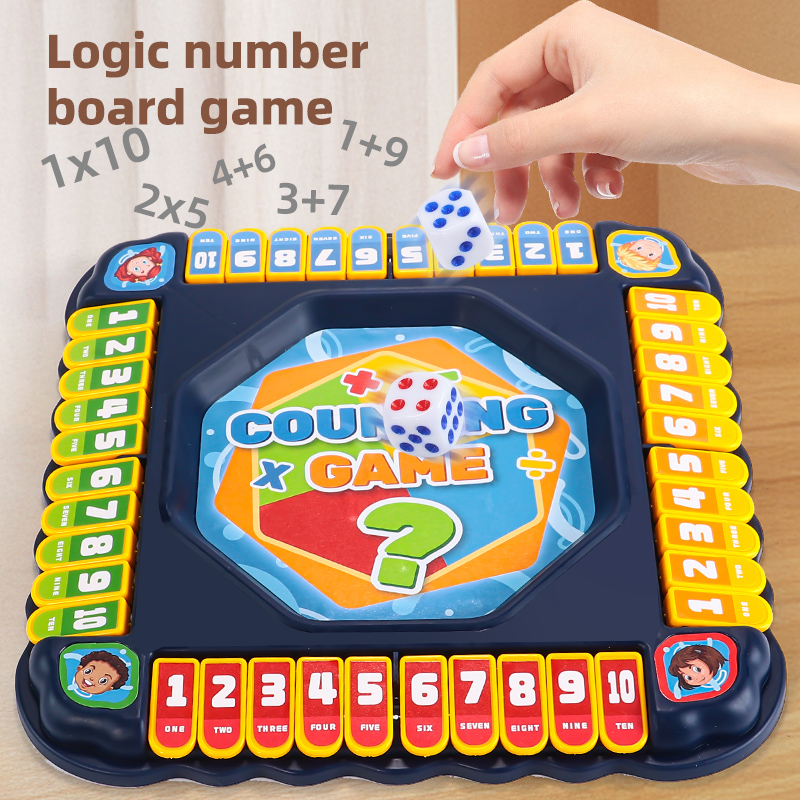 Blue Number Flip Tabletop Game - Board Game Live 리뷰 및 가격