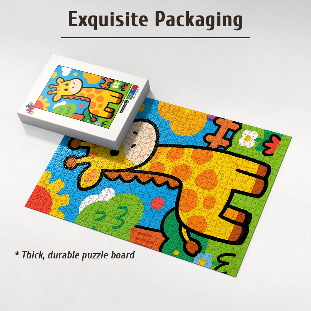 Creative Cartoon Giraffe  Jigs - Board Game Fun 리뷰 및 가격