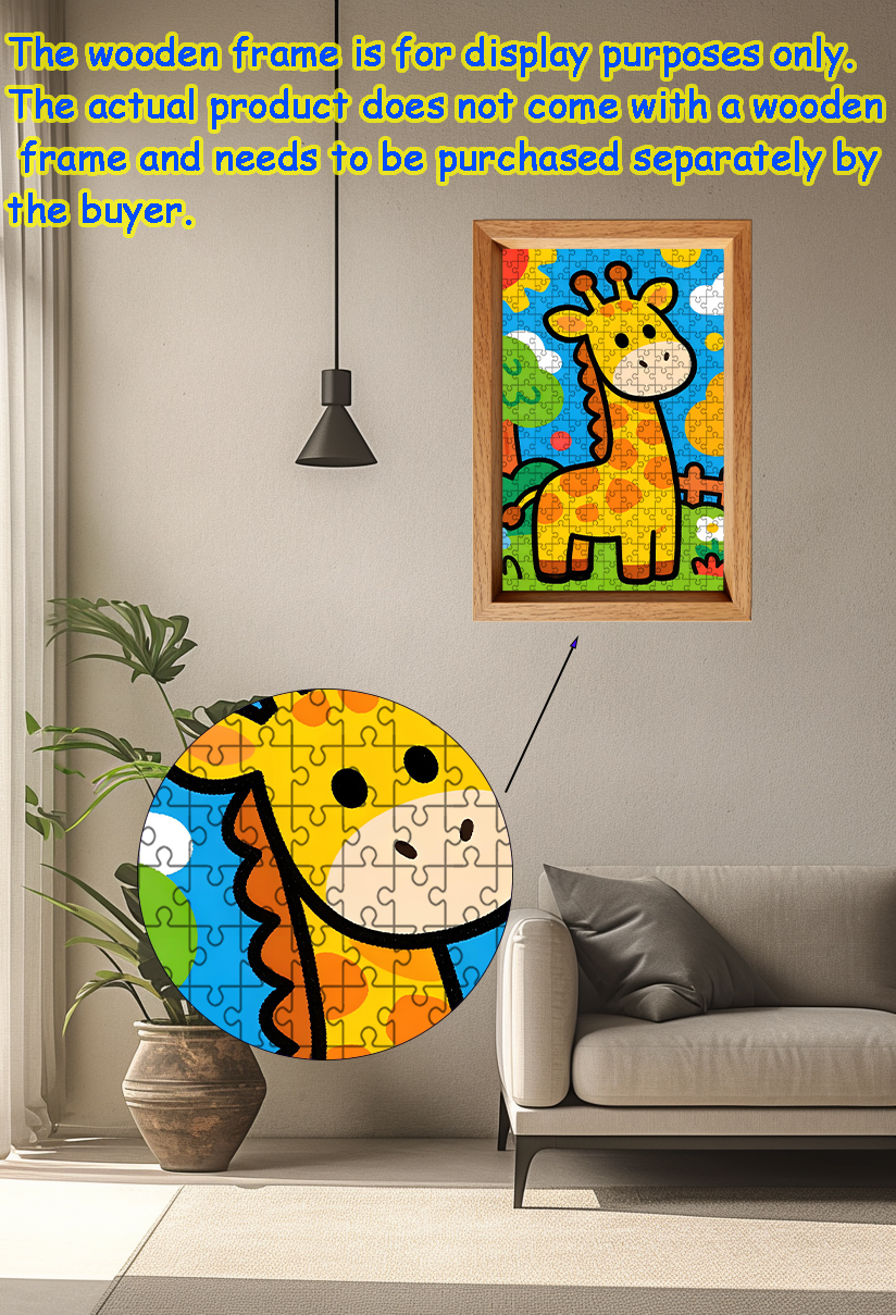 Creative Cartoon Giraffe  Jigs - Board Game Fun 리뷰 및 가격