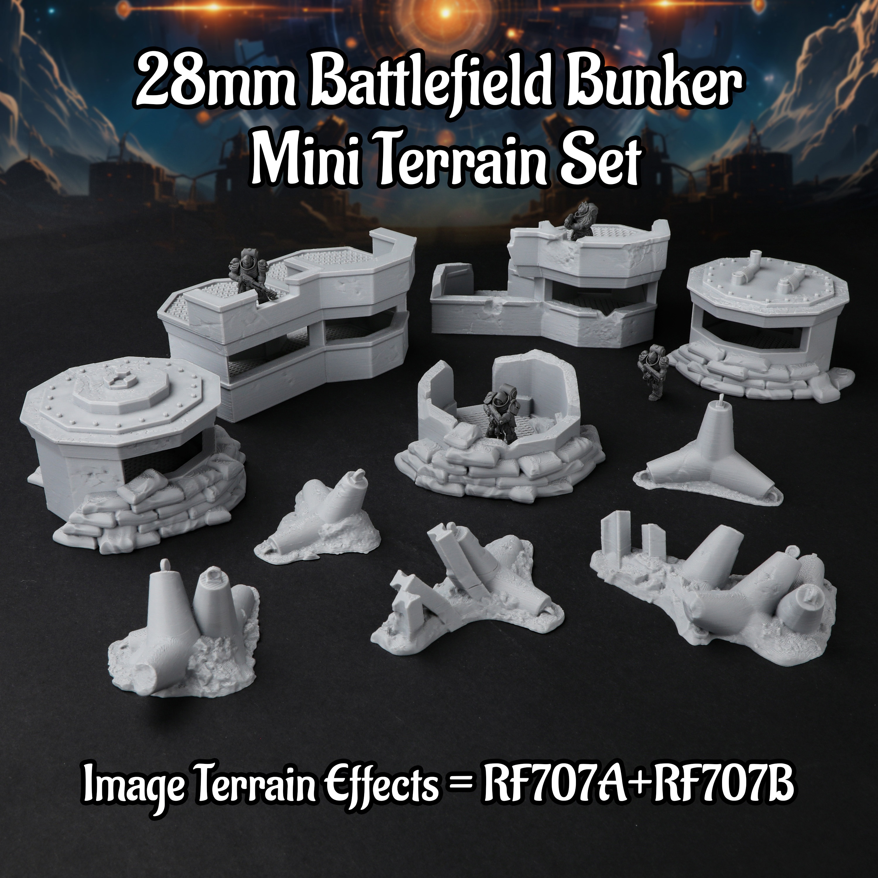 Sci-Fi Modular Battlefield Bun - Board Game Dune 리뷰 및 가격