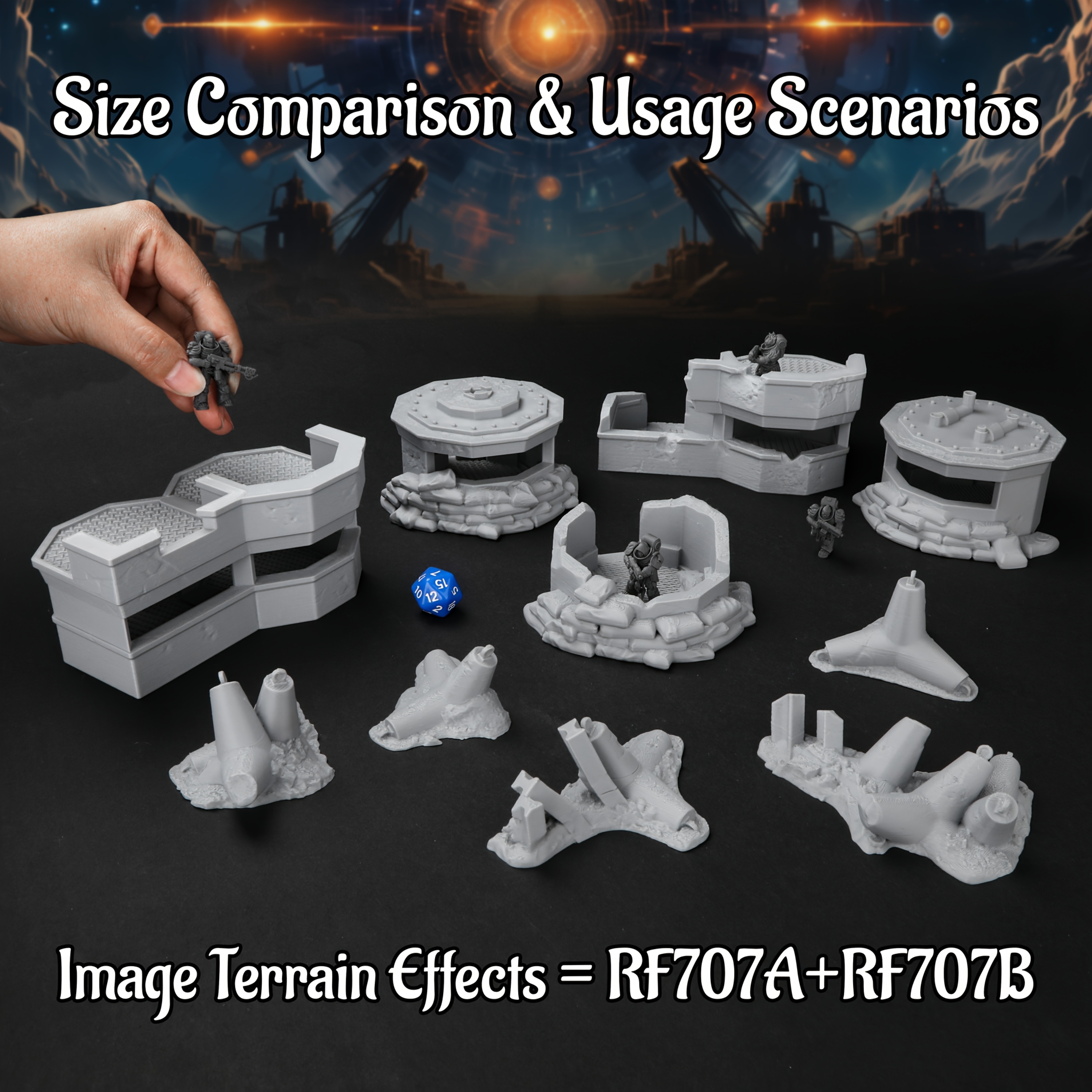 Sci-Fi Modular Battlefield Bun - Board Game Dune 리뷰 및 가격