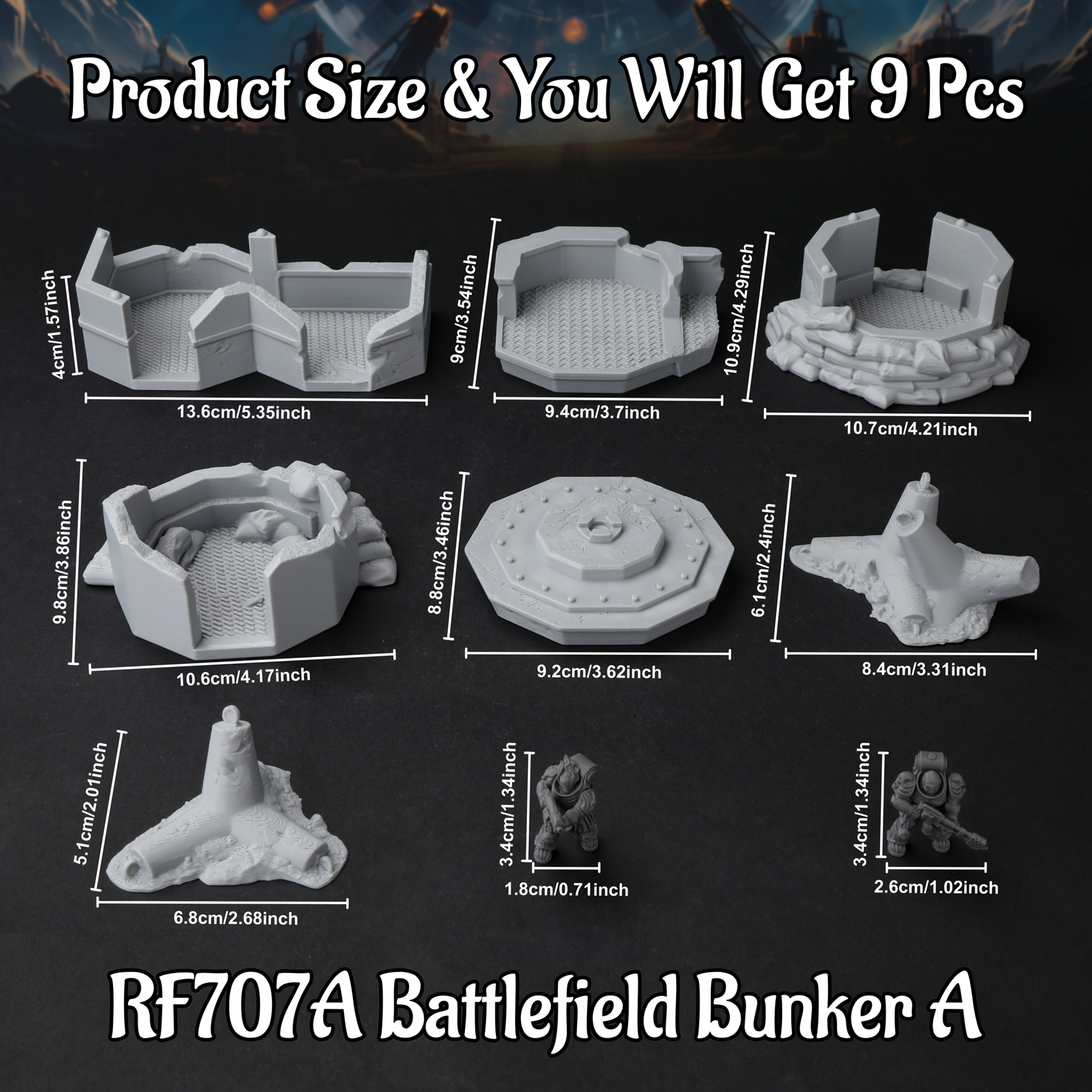 Sci-Fi Modular Battlefield Bun - Board Game Dune 리뷰 및 가격
