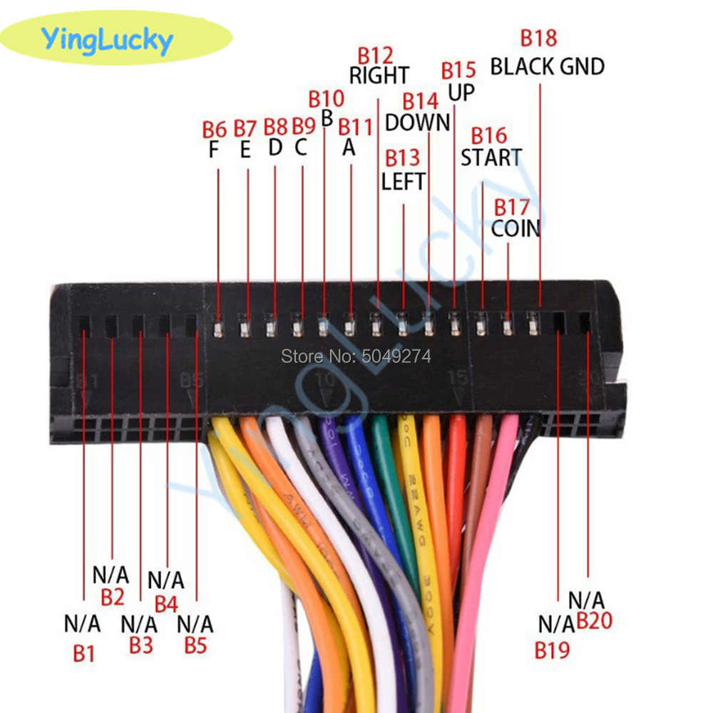 Arcade Cabinet 40-pin Wire Har - Board Game Path 리뷰 및 가격