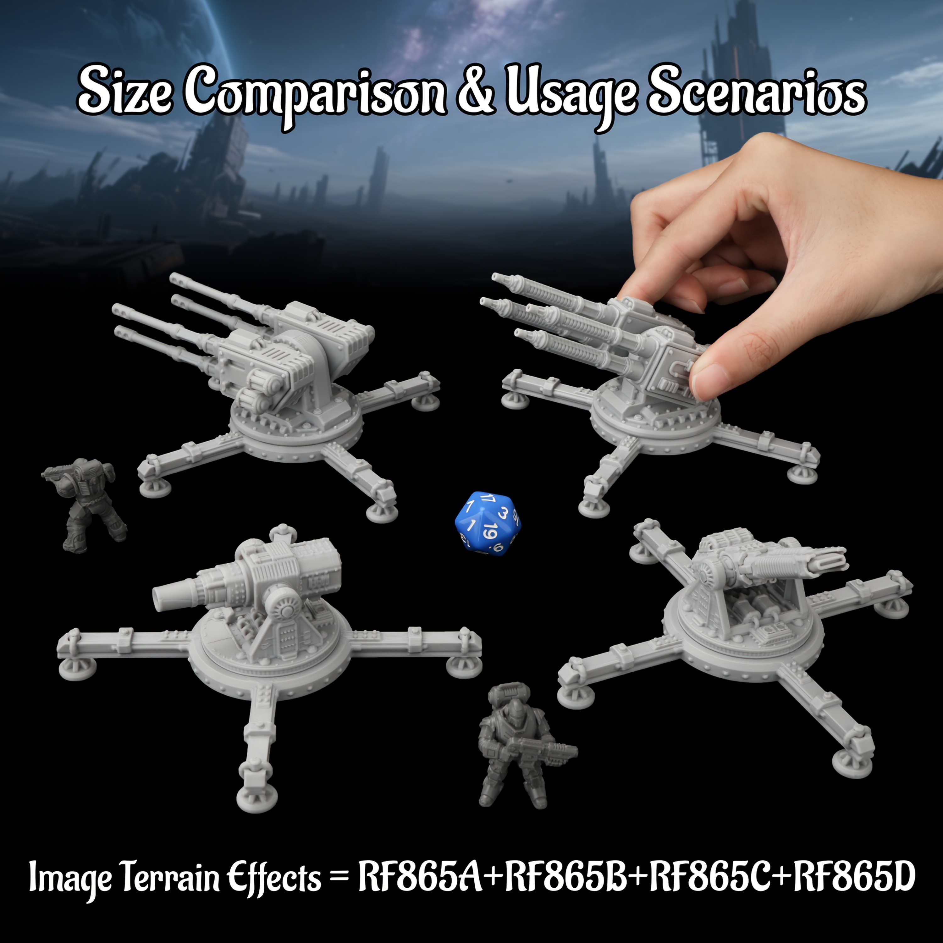 Sci-Fi Base Defense Miniature  - Board Game Dune 리뷰 및 가격
