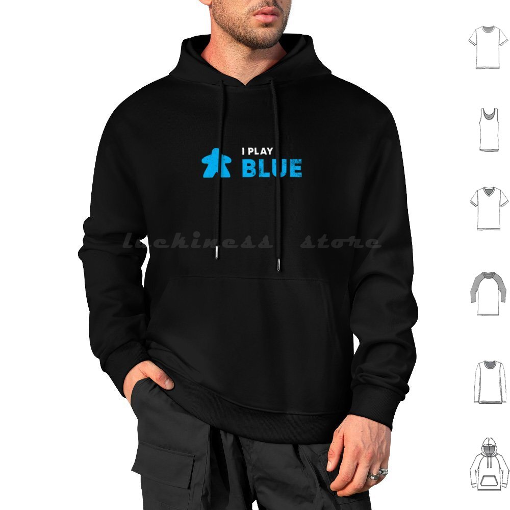 I Play Blue Hoodie Cotton Long - Board Game Geek 리뷰 및 가격