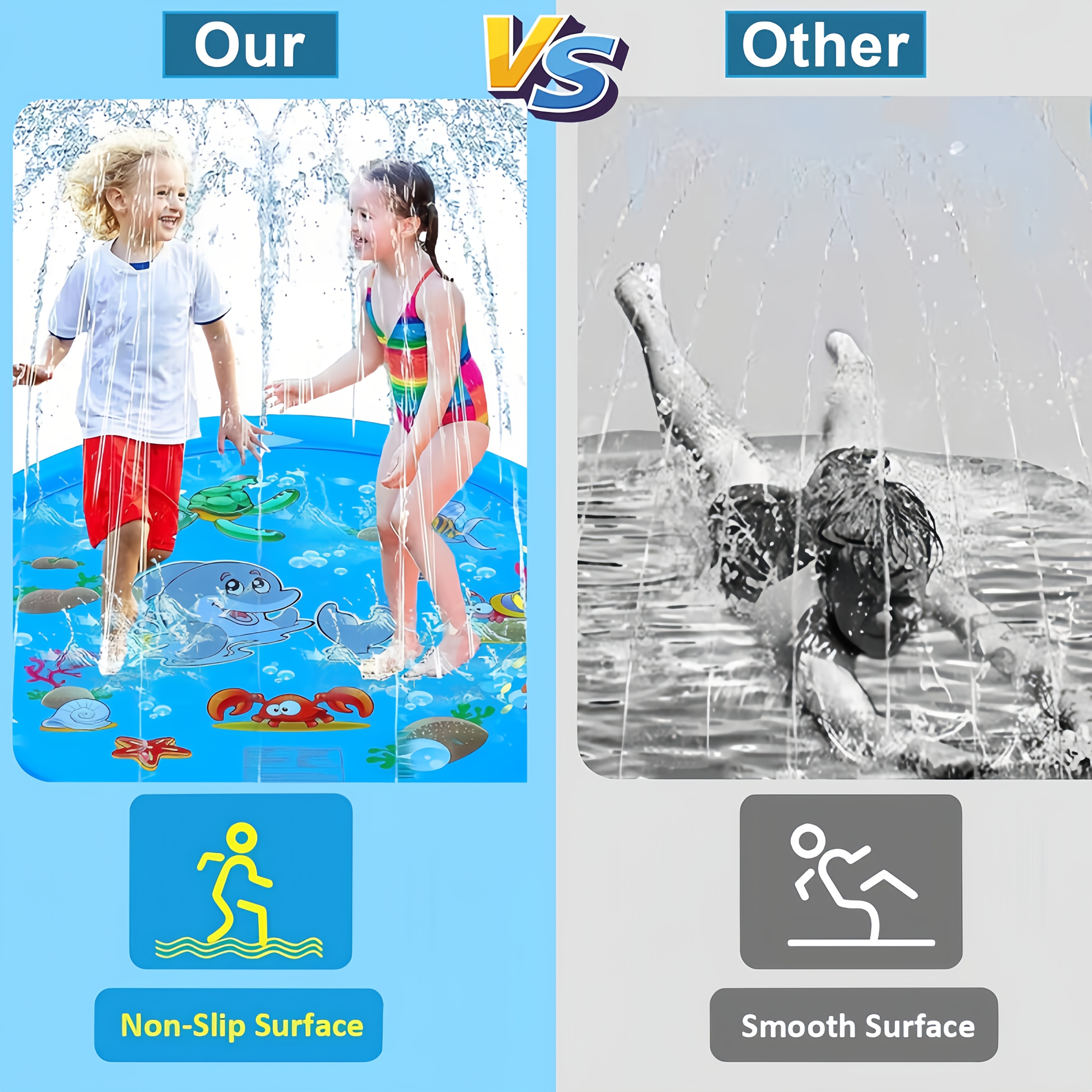 PVC Inflatable Splash Pad Spri - Play Mat Neoprene 리뷰 및 가격