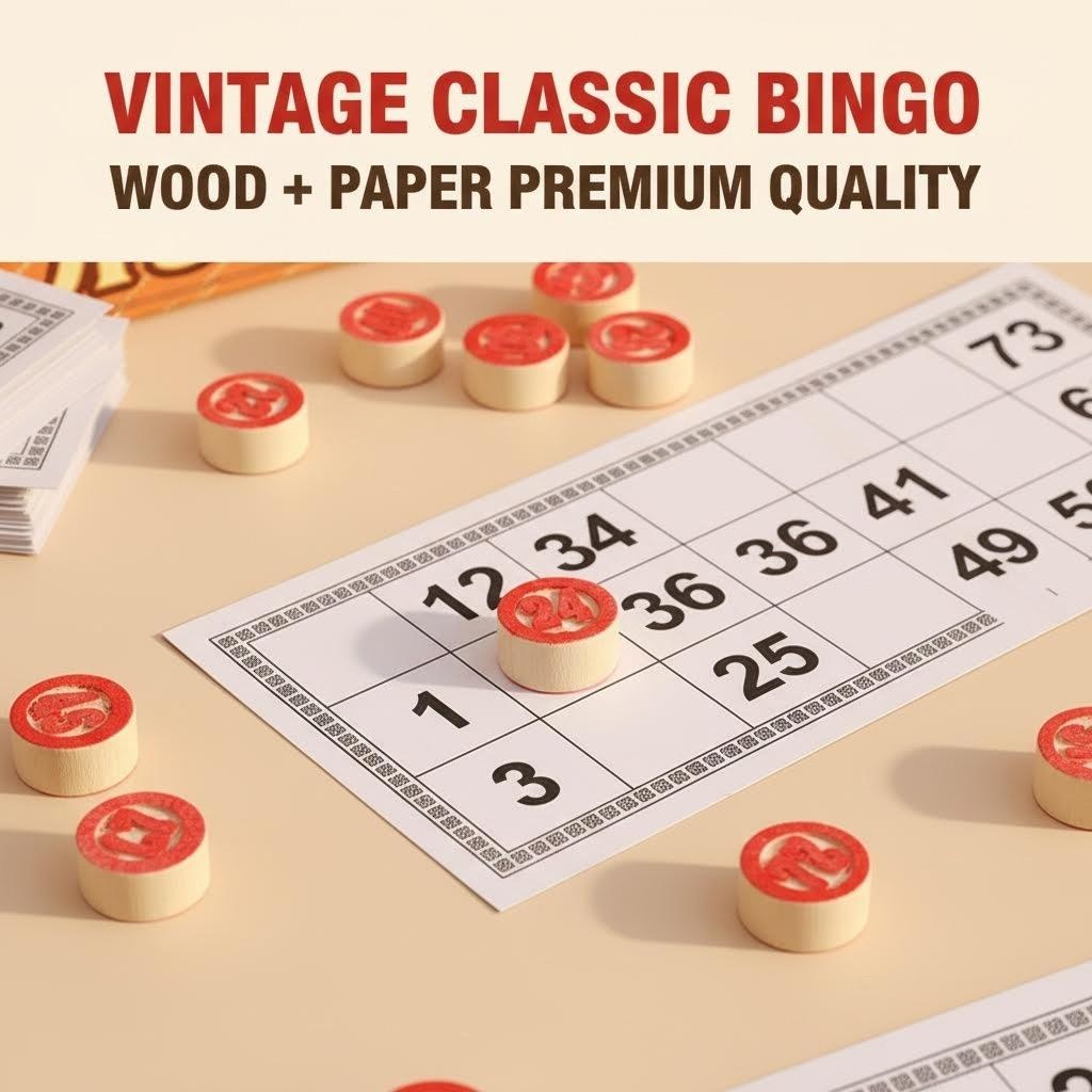 Vintage Russian Lotto Bingo Ga - Board Game Night 리뷰 및 가격
