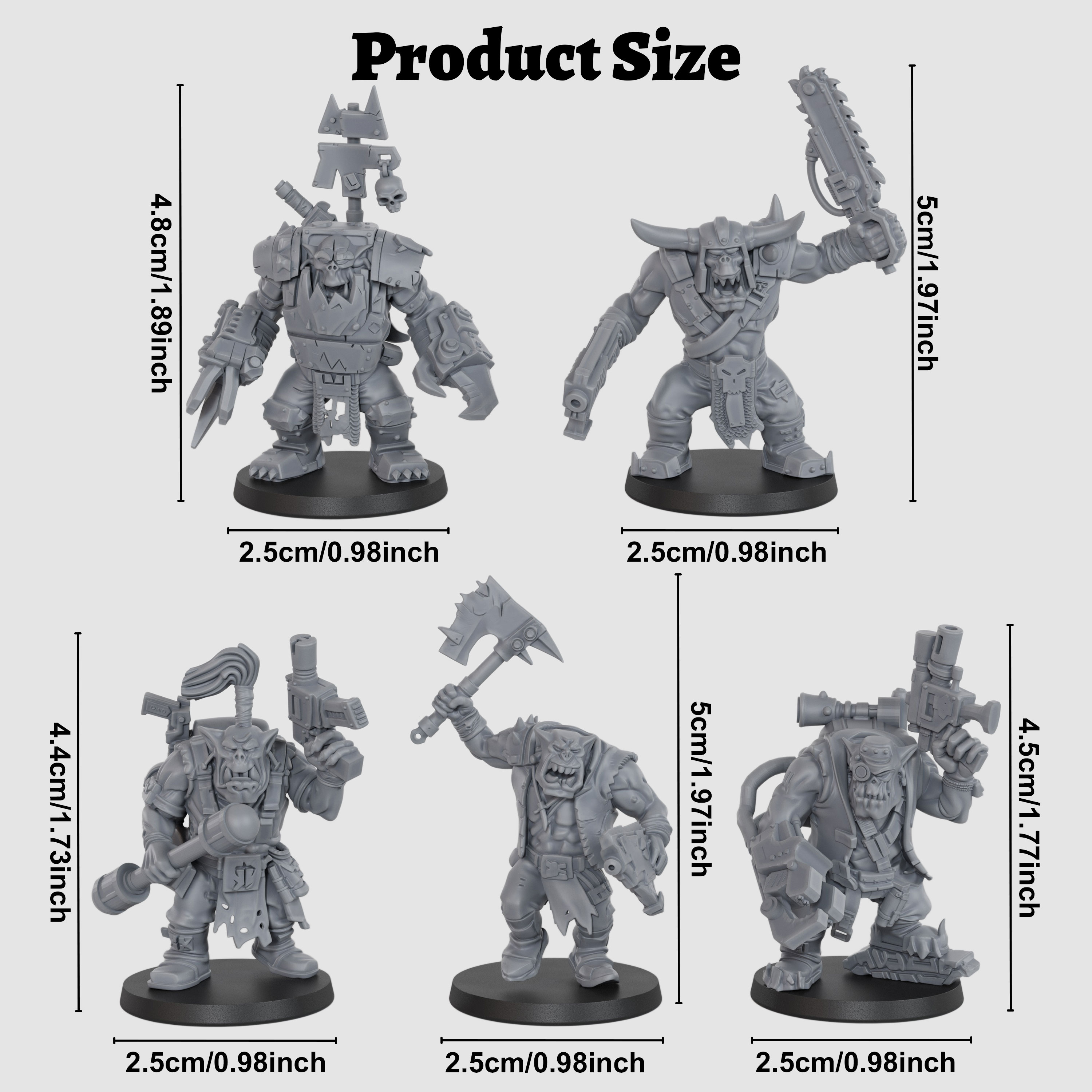 Sci-Fi Orc Squad Miniature Set - Board Game Dune 리뷰 및 가격