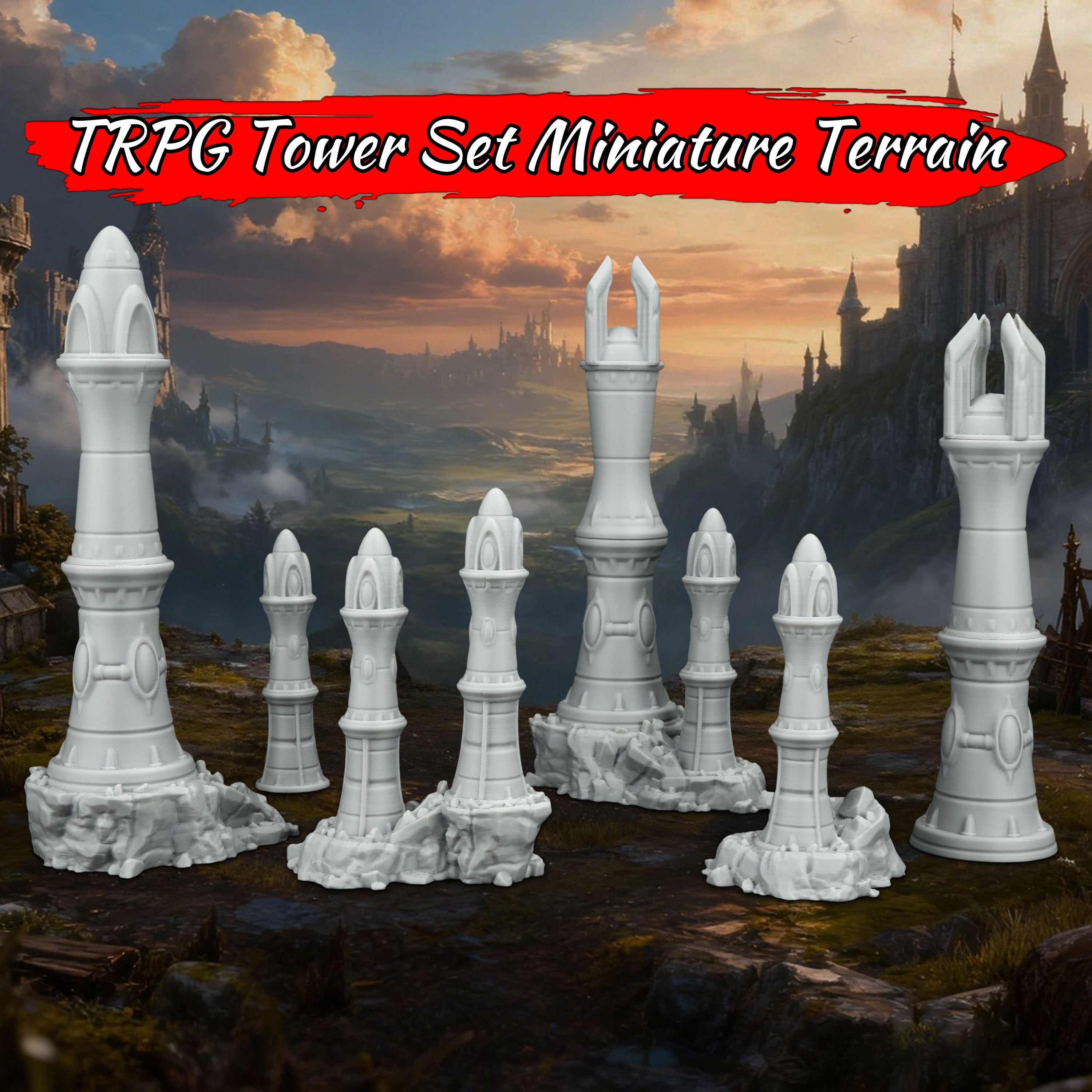 PRG Tower Kit | Fantasy Magic  - Board Game Dune 리뷰 및 가격