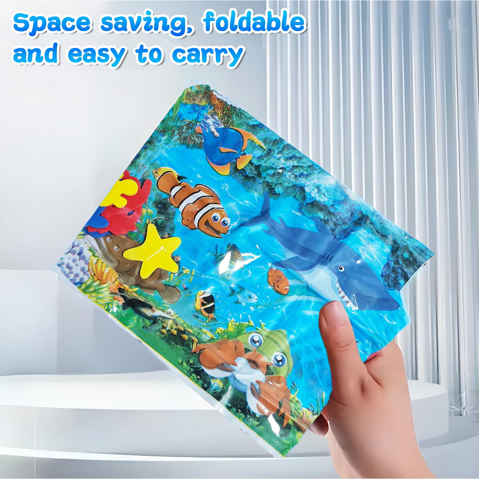 Tummy Time Water Mat, Inflatab - Play Mat Neoprene 리뷰 및 가격