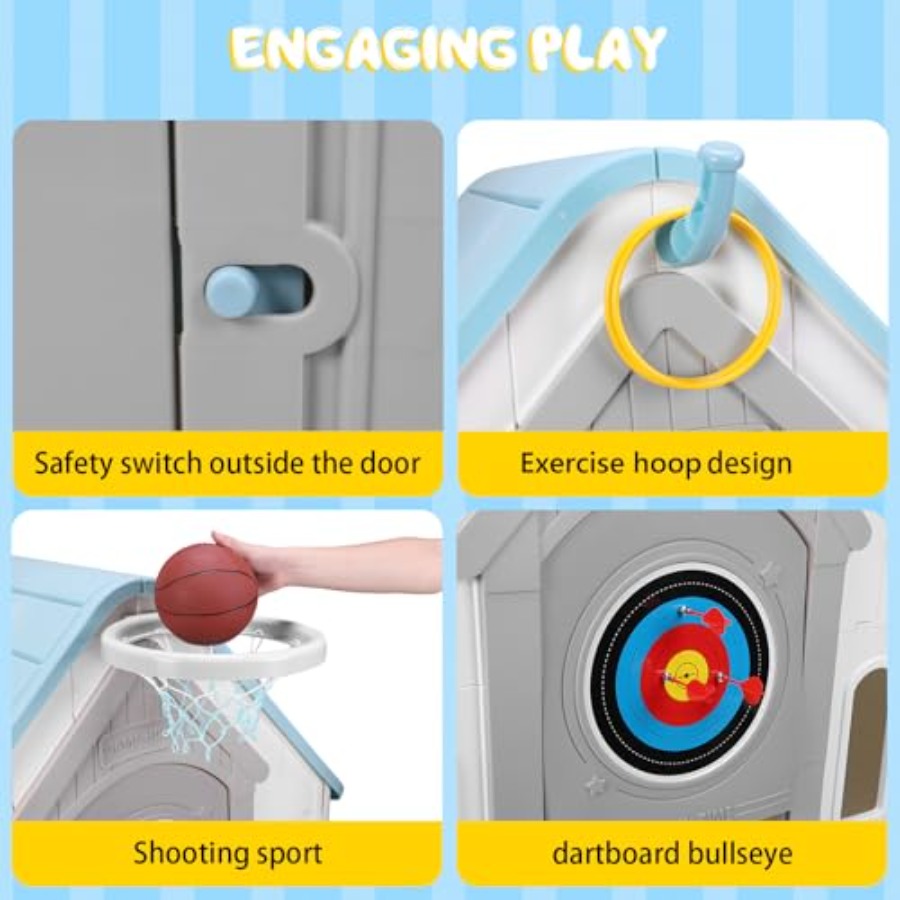 Playhouse with Basketball Hoop - Board Game Roleplay 리뷰 및 가격