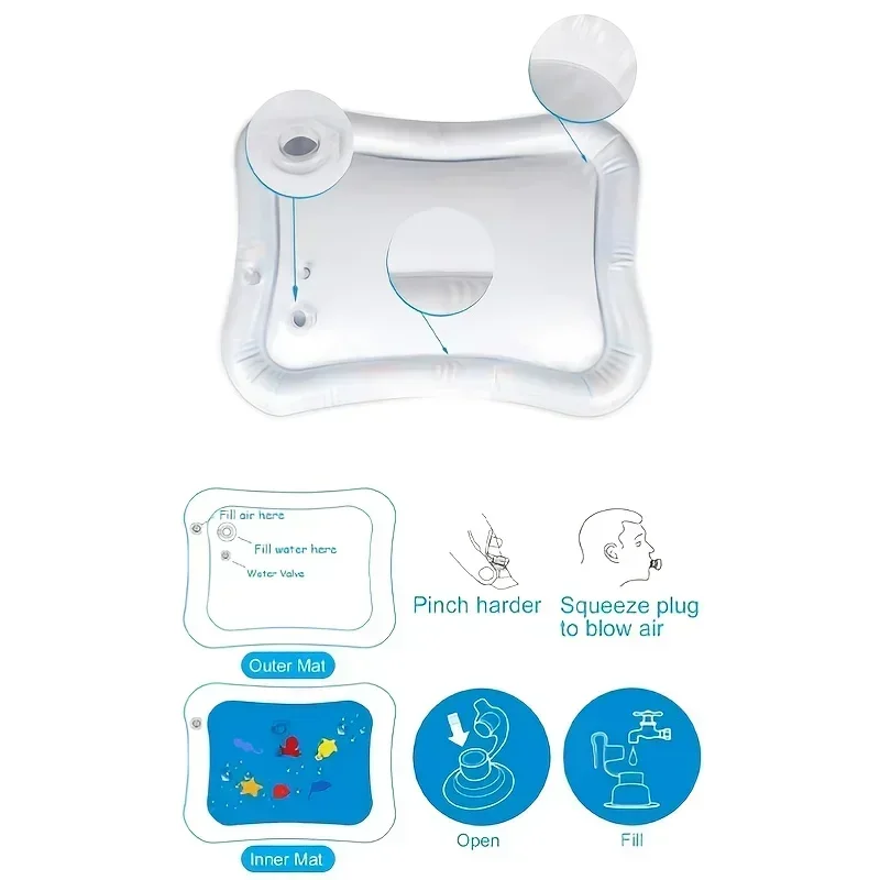 Large Baby Playing Water Mat I - Play Mat Neoprene 리뷰 및 가격