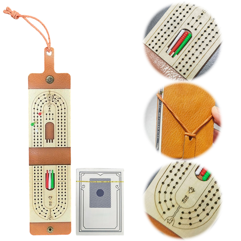 Traditional Wooden Cribbage Bo - Board Game Night 리뷰 및 가격