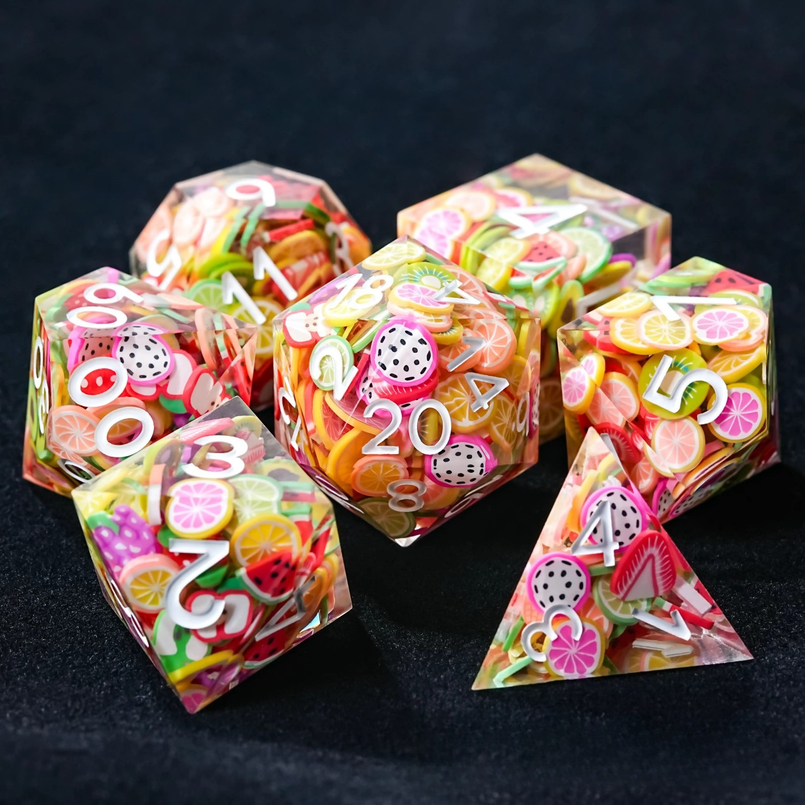 7pcs/set COC Resin Dice for DN - Board Game Roleplay 리뷰 및 가격