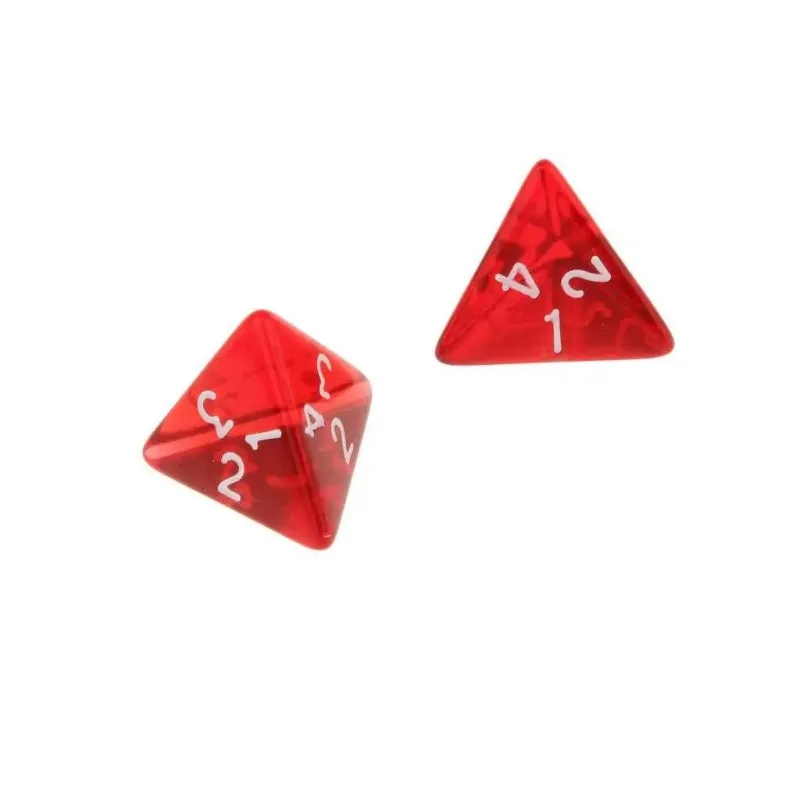 5pcs/set 4-sided Dices D4 Tran - Board Game Roleplay 리뷰 및 가격