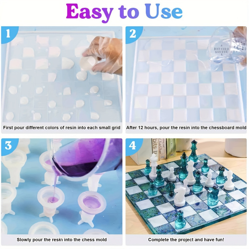 23pcs Chess Set with Silicone  - Board Game Diy 리뷰 및 가격