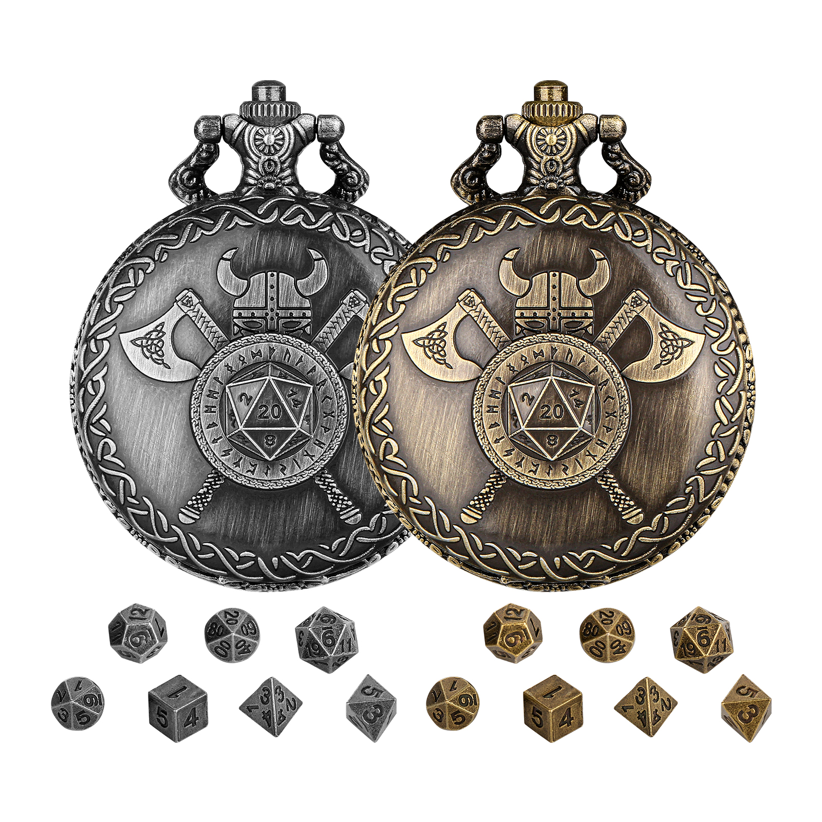 YISUYA Double Axe Pocket Watch - Board Game Roleplay 리뷰 및 가격