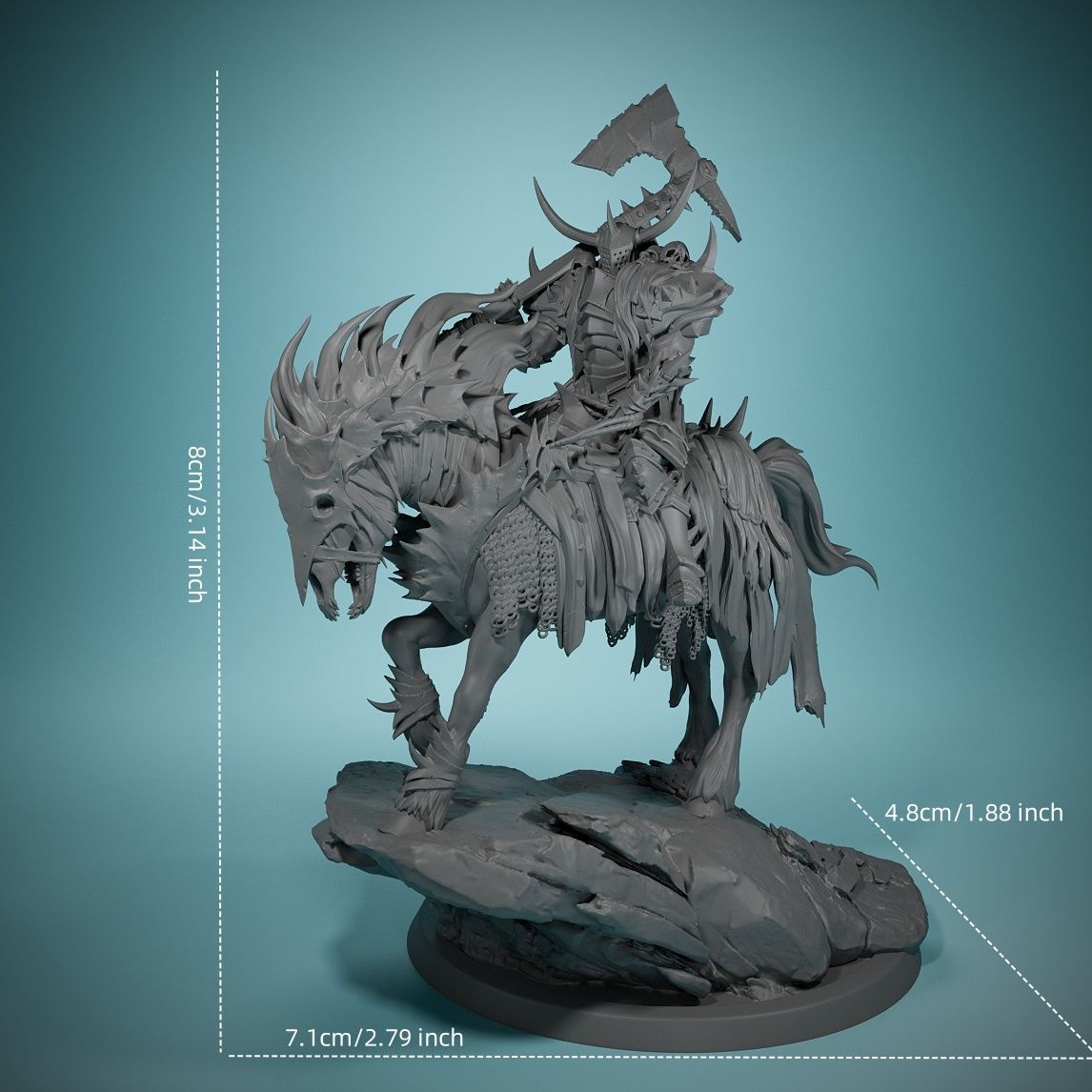 80mm Dark Night Death Horse Bo - Board Game Night 리뷰 및 가격