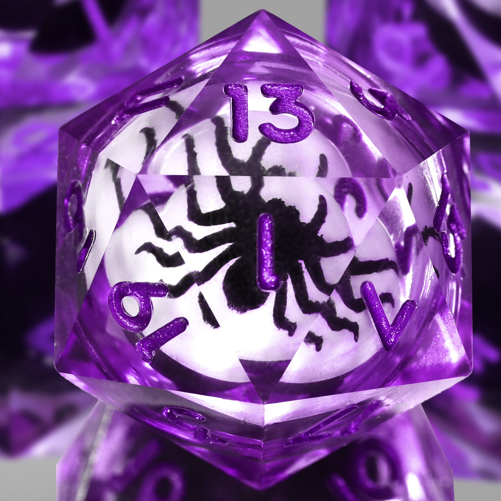 Resin DND Dice Set Spider Dice - Board Game Roleplay 리뷰 및 가격