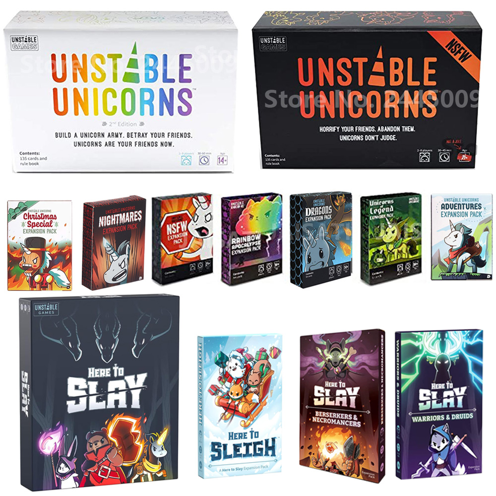 Unicorns card game Christmas S - Board Game Zombies 리뷰 및 가격