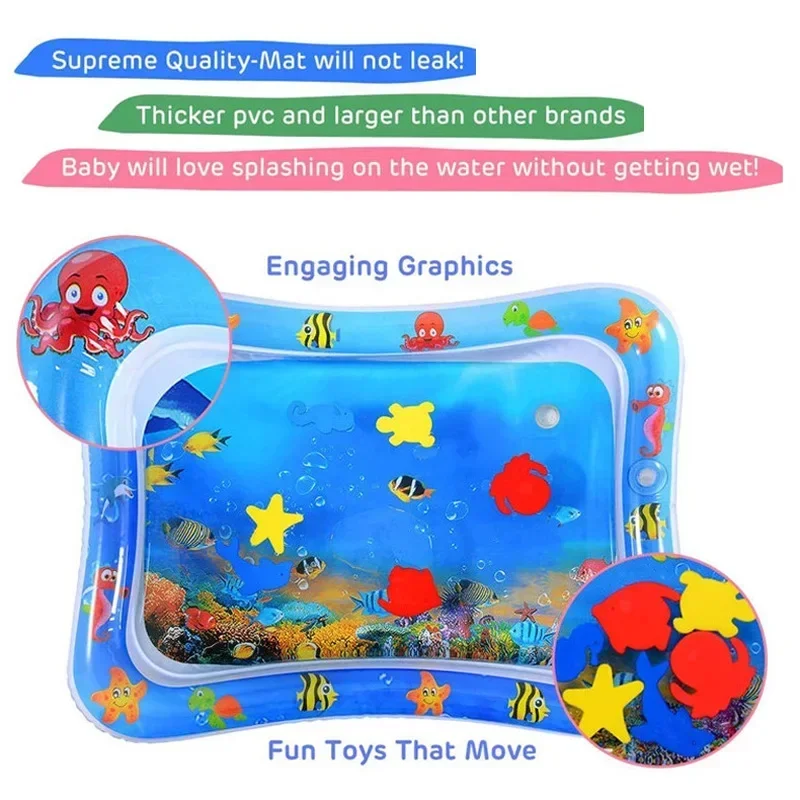 Baby Water Play Mat Early Educ - Play Mat Neoprene 리뷰 및 가격