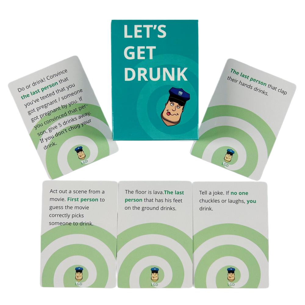 Let's Get Drunk Drinking Card  - Board Game For Couple 리뷰 및 가격