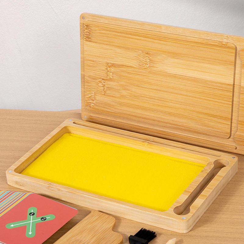 Wooden Sand Tray Writing Board - Board Game China 리뷰 및 가격
