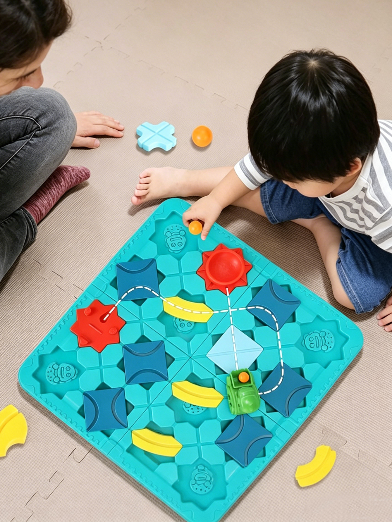 Logical Road Builder Maze Toy  - Board Game Path 리뷰 및 가격