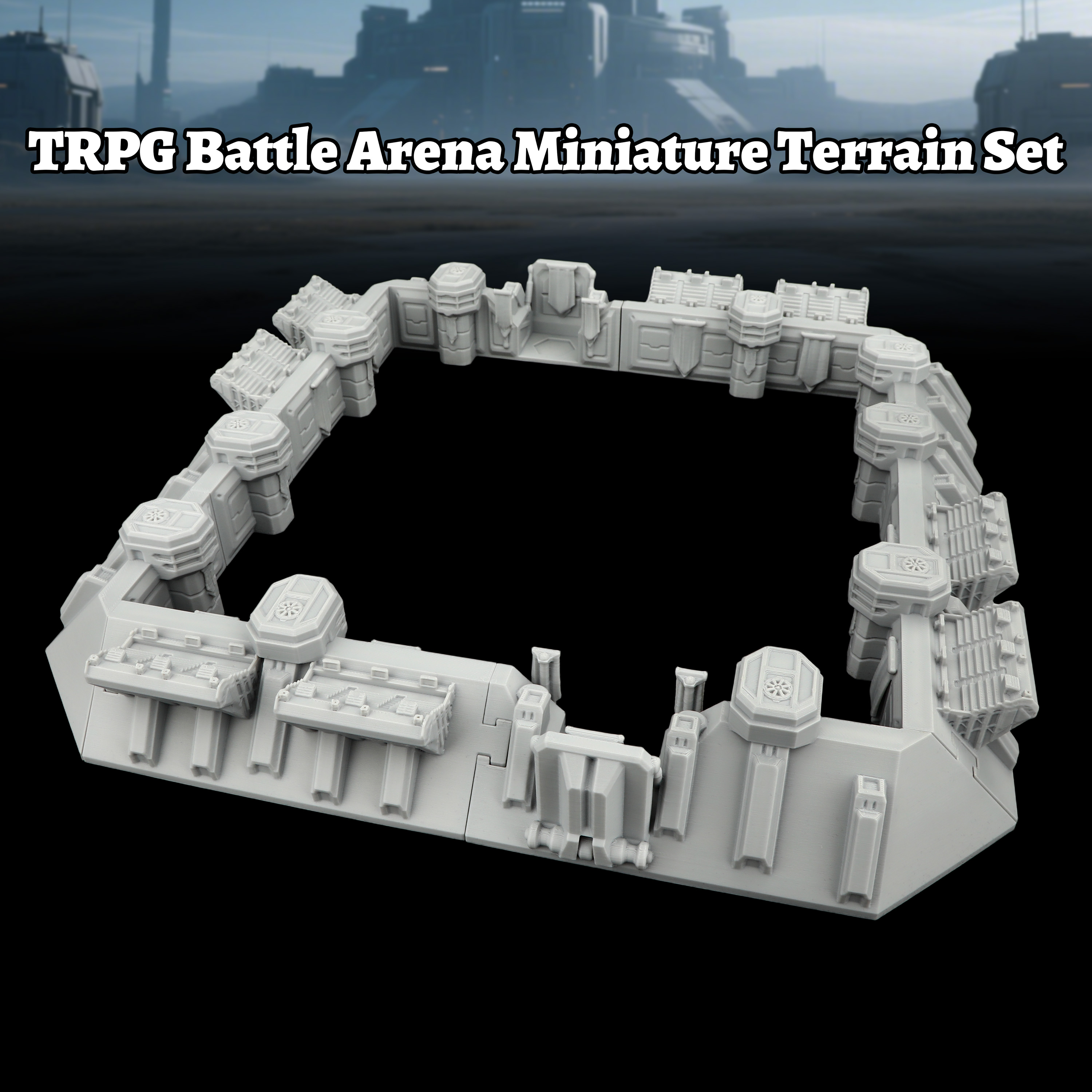 Sci-Fi Arena Terrain Set - Gre - Board Game Dune 리뷰 및 가격