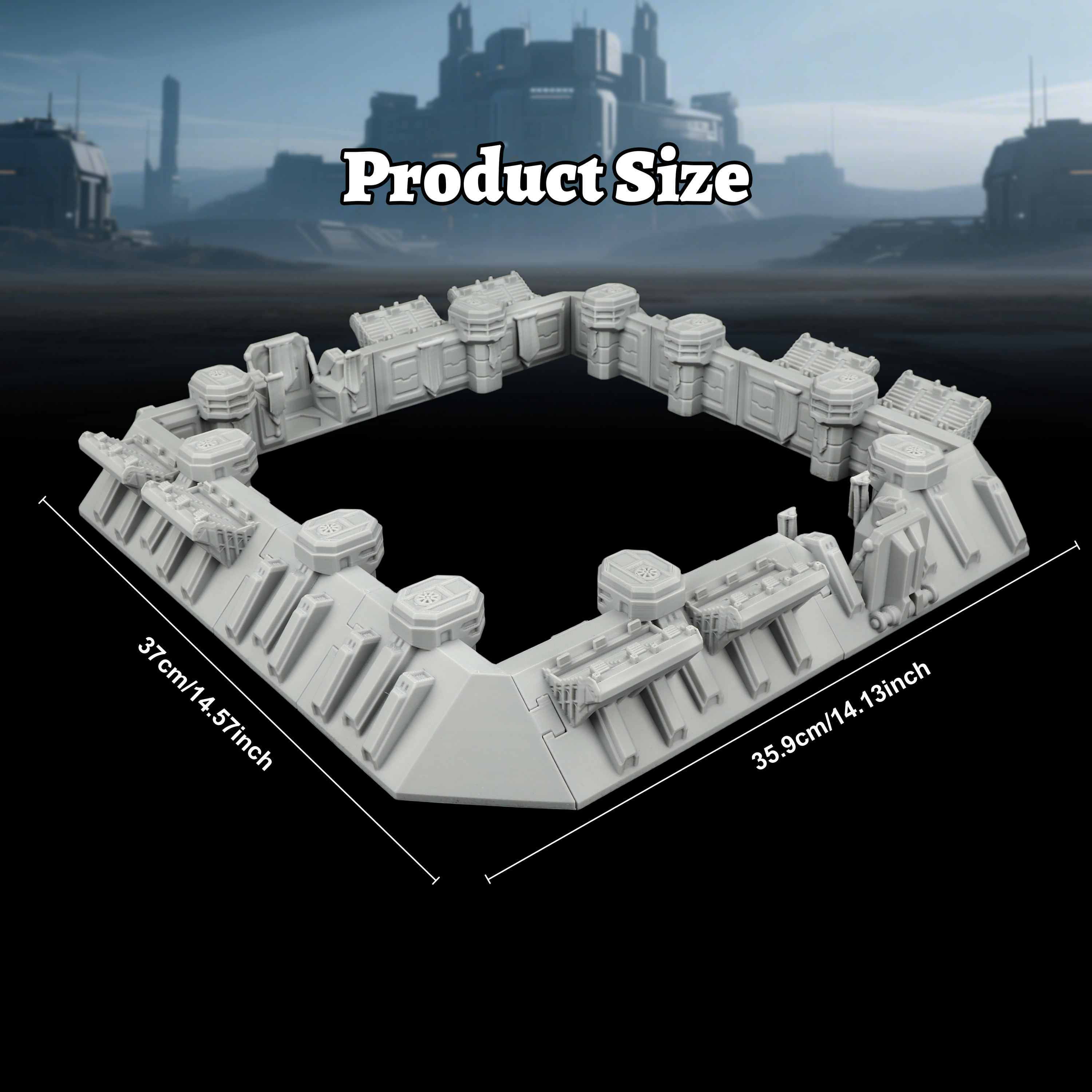 Sci-Fi Arena Terrain Set - Gre - Board Game Dune 리뷰 및 가격