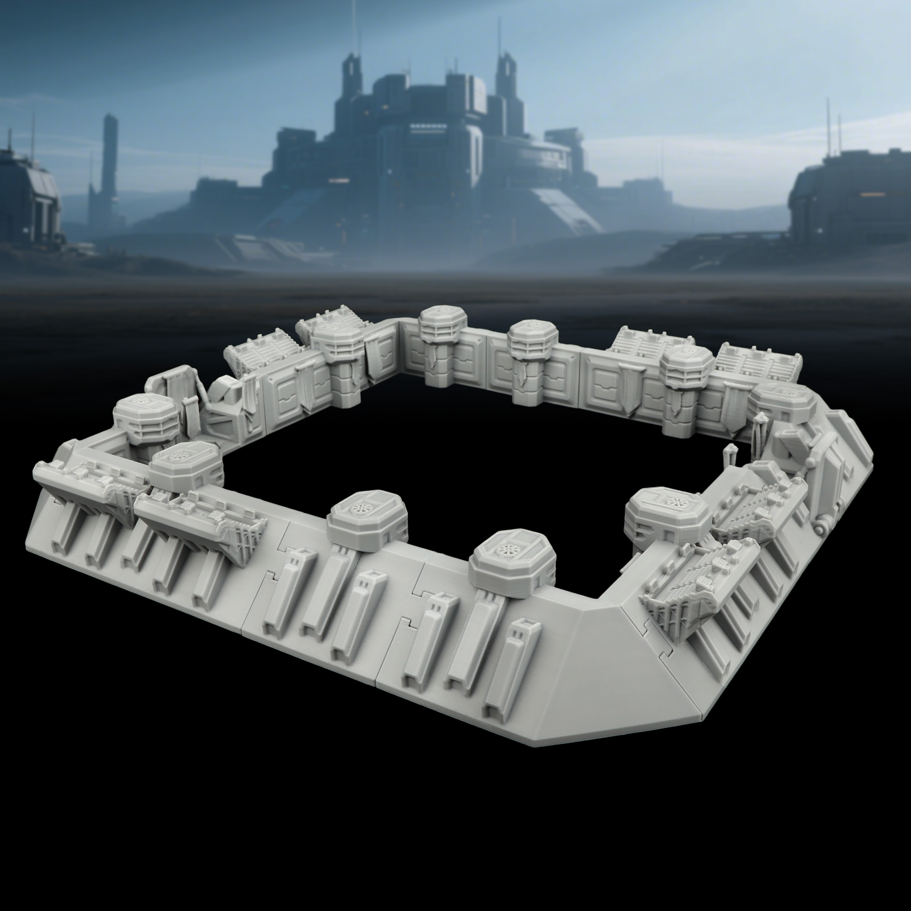 Sci-Fi Arena Terrain Set - Gre - Board Game Dune 리뷰 및 가격