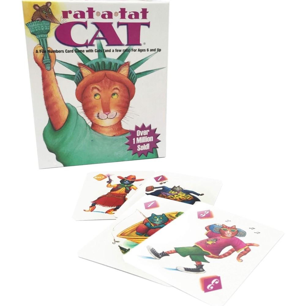 Rat A Tat Cat Fun Numbers Card - Board Game Fun 리뷰 및 가격